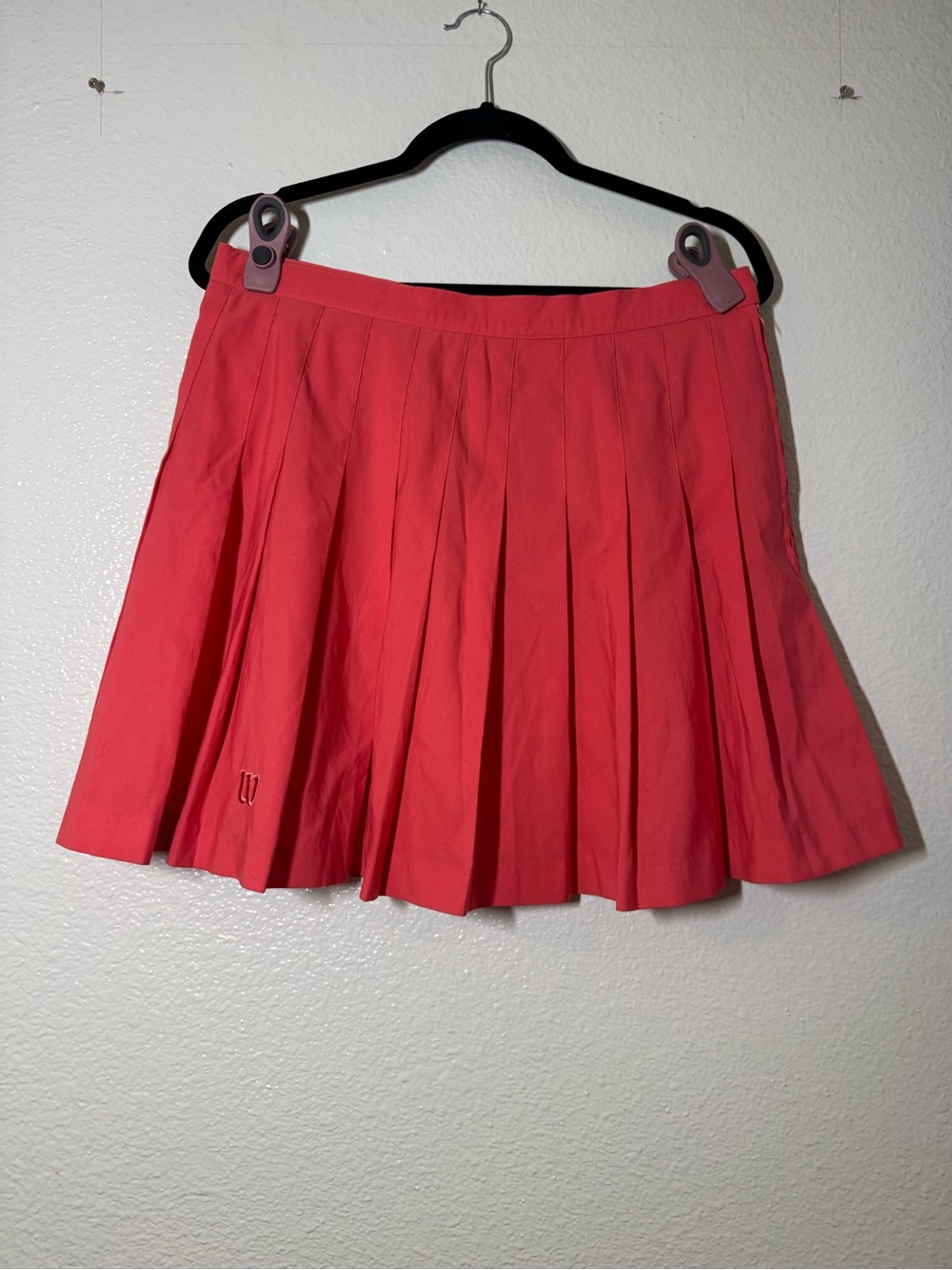 Wilson Coral Pleated tennis Skirt